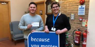 Donation to St Nicholas Hospice