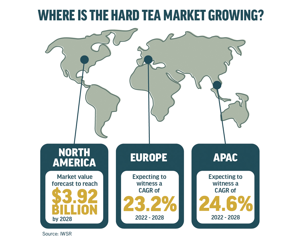 Treatt: tea growing map
